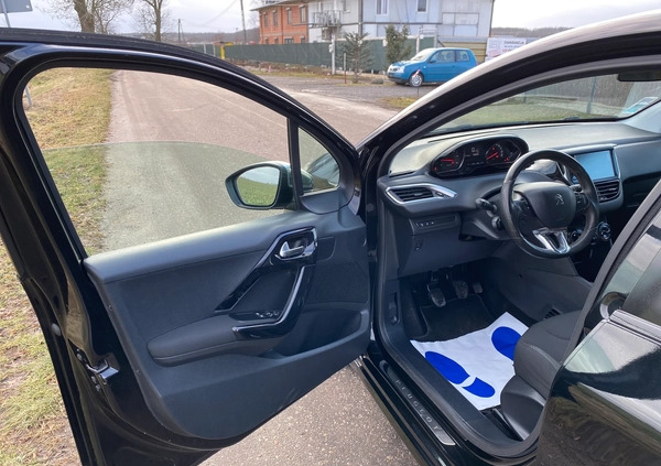 Peugeot 208 cena 26890 przebieg: 148463, rok produkcji 2014 z Strzyżów małe 781